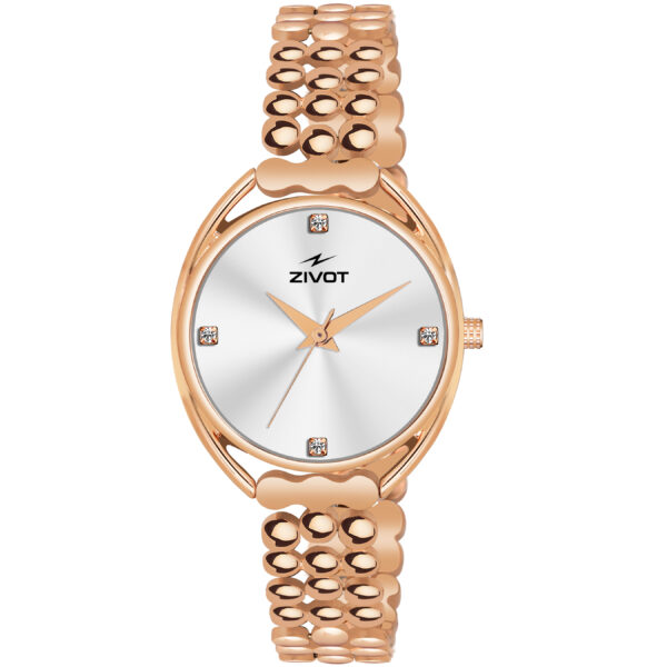 Golden White Watch