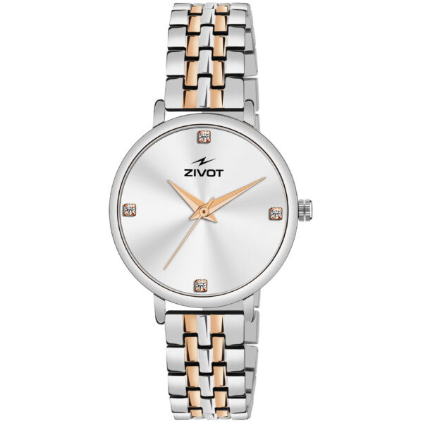 Golden White Watch