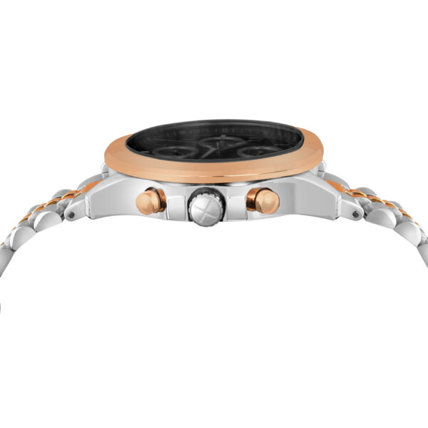 Golden Black Watch With Date - Image 2